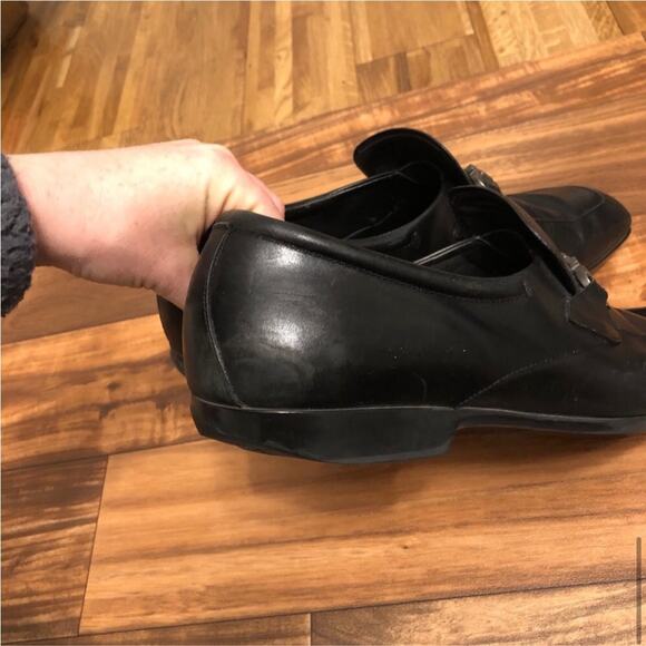 Salvatore Ferragamo Black Leather Loafers main image 13